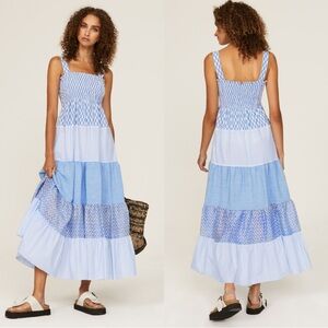 Sandro Tropea Tiered Dress